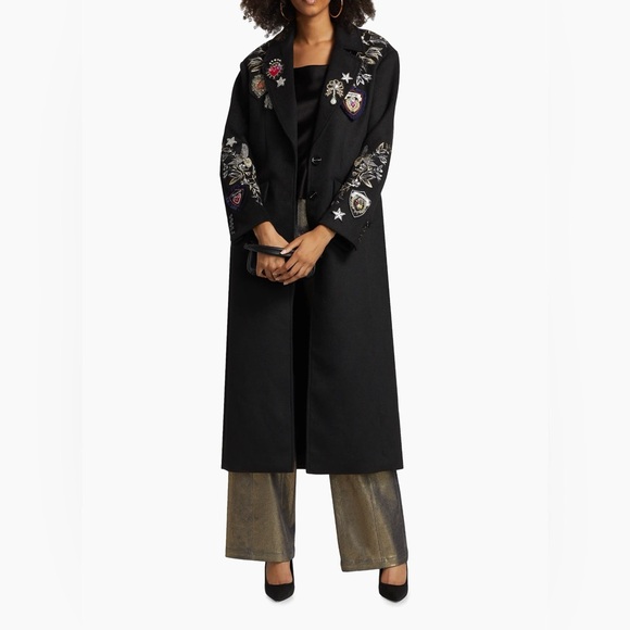 Cinq a Sept Maeve Heritage Patch Coat - Picture 1 of 2